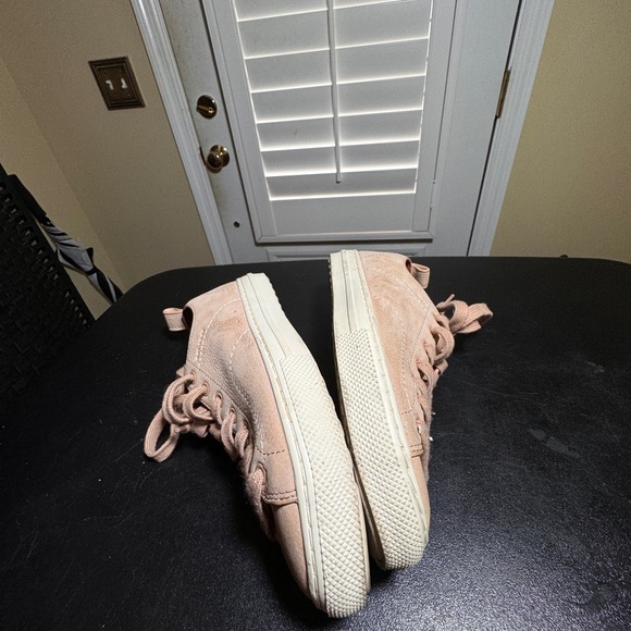 Coach pink size 5B nubuck low top sneakers - Picture 7 of 11